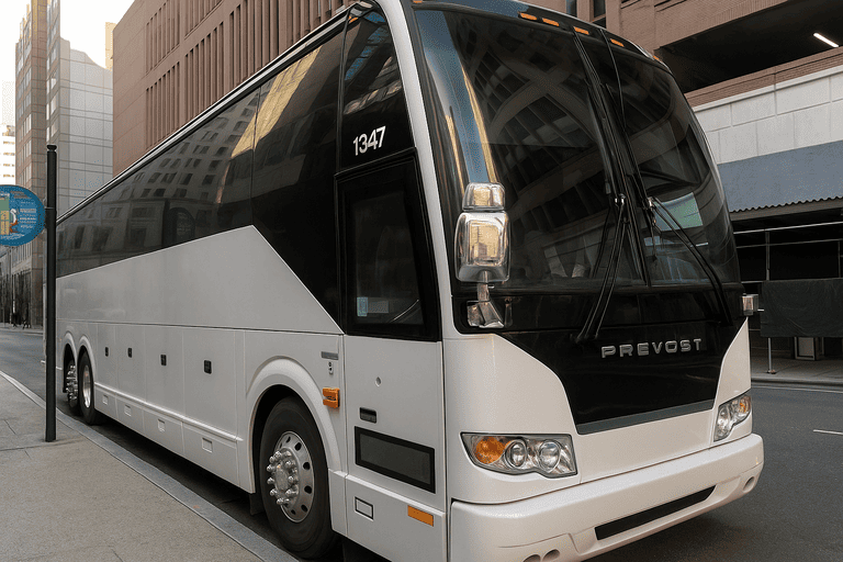 a Staten Island Coach Bus Service coach bus