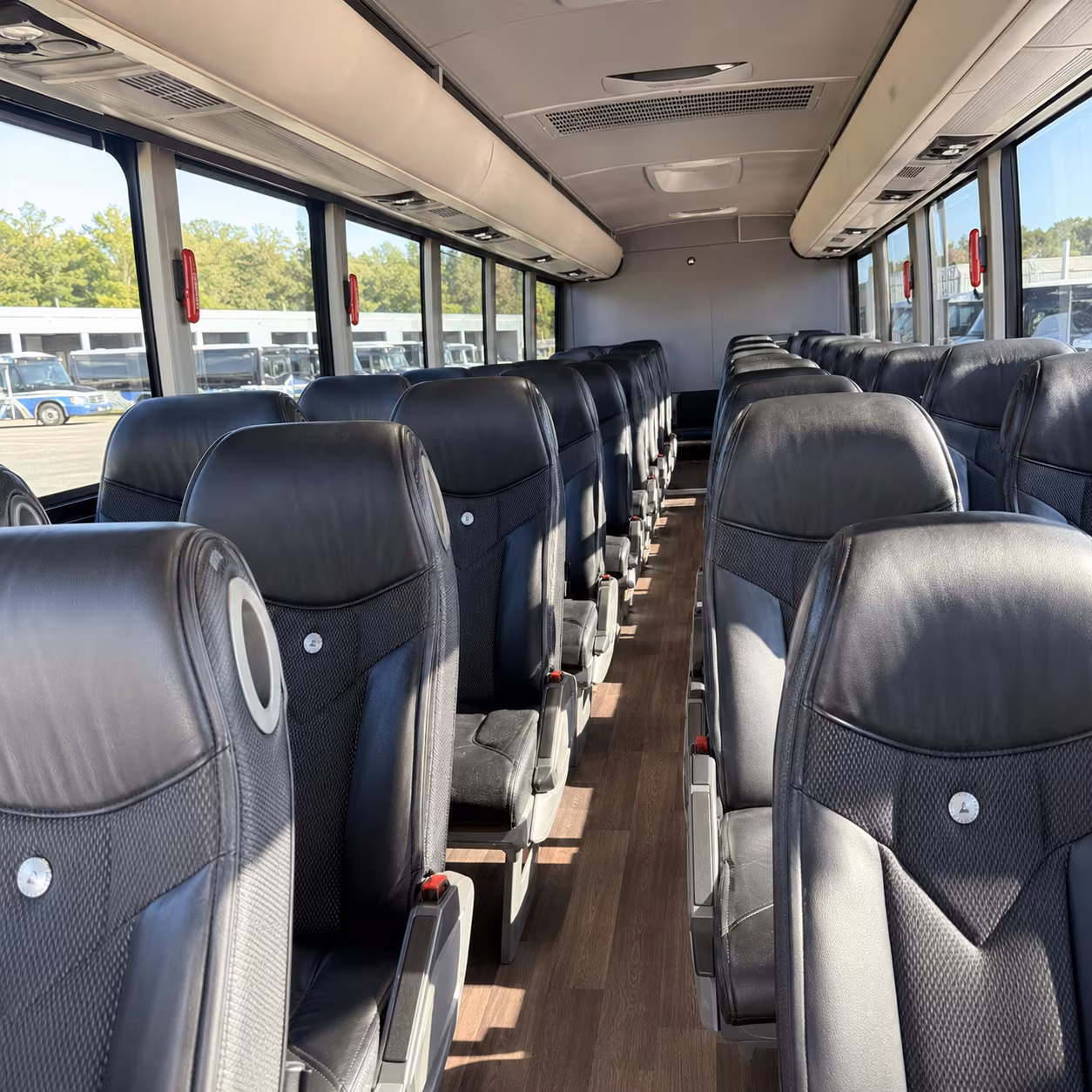 book a charter bus for staten island high school prom night groups