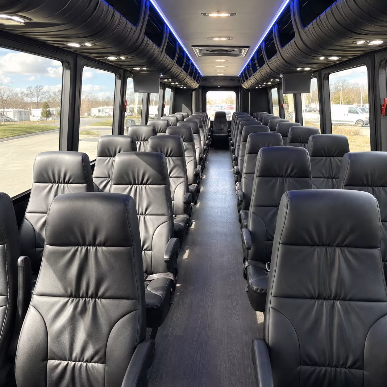 charter buses for large staten island wedding receptions