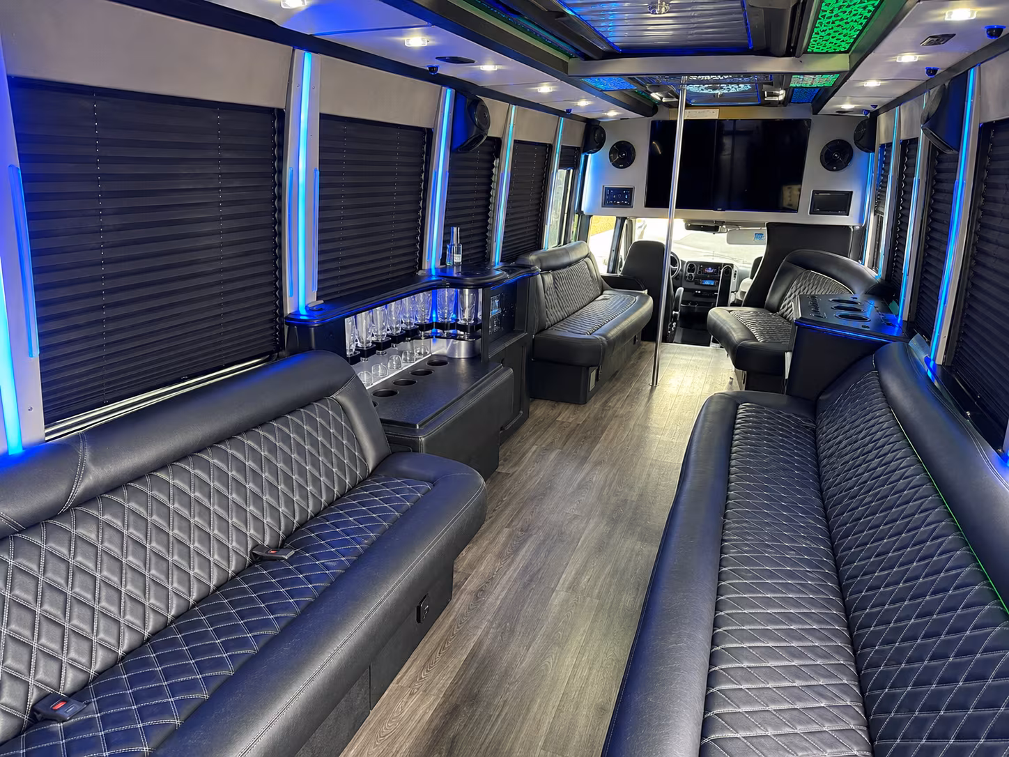 holiday party bus rental