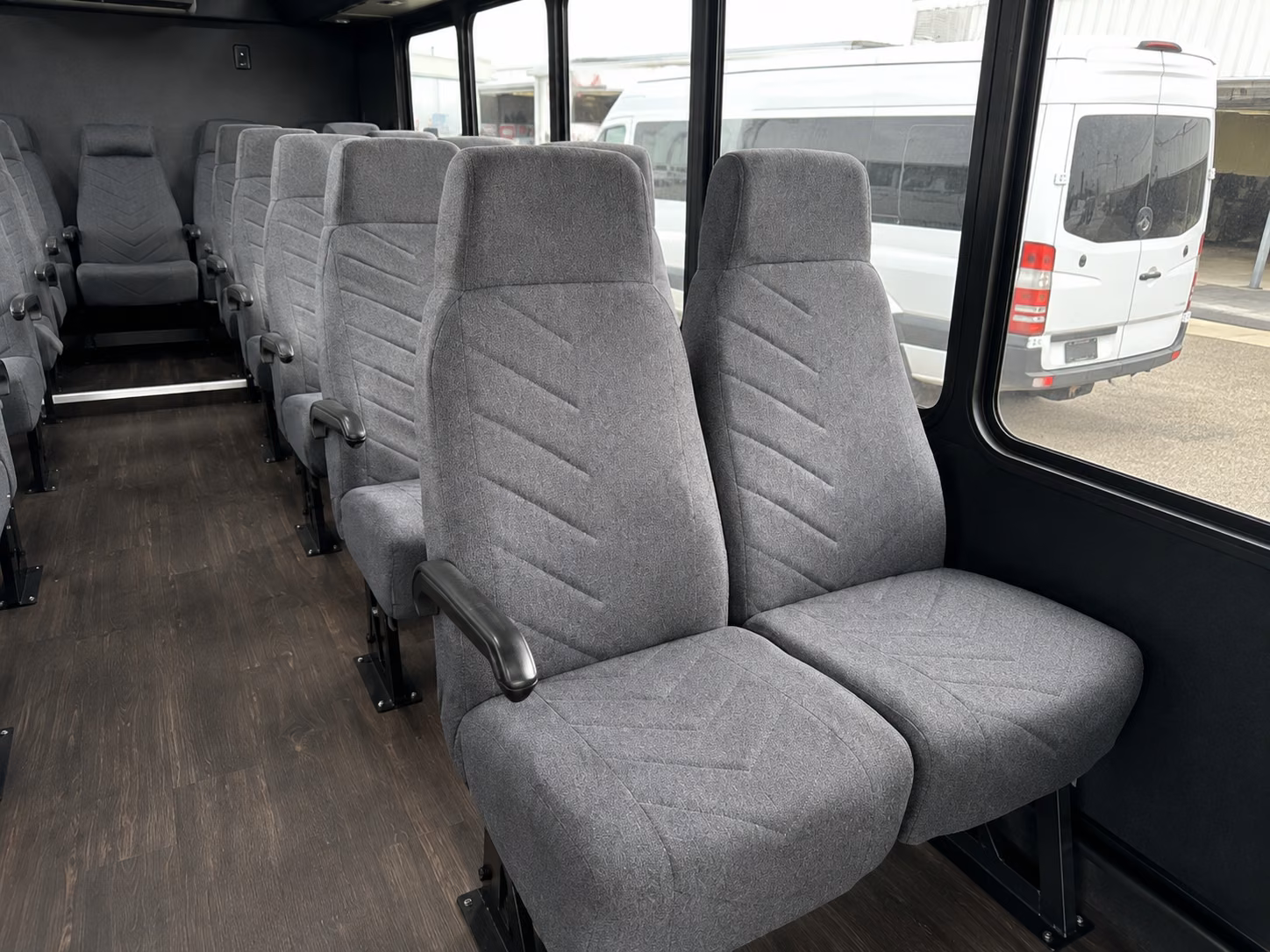 staten island 18 passenger minibus inside