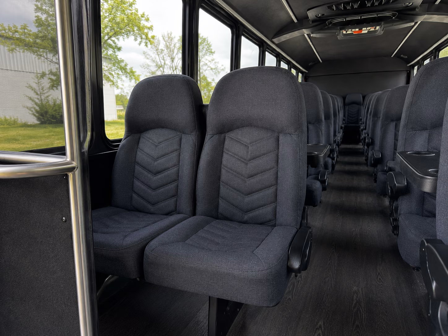 staten island 20 passenger minibus inside