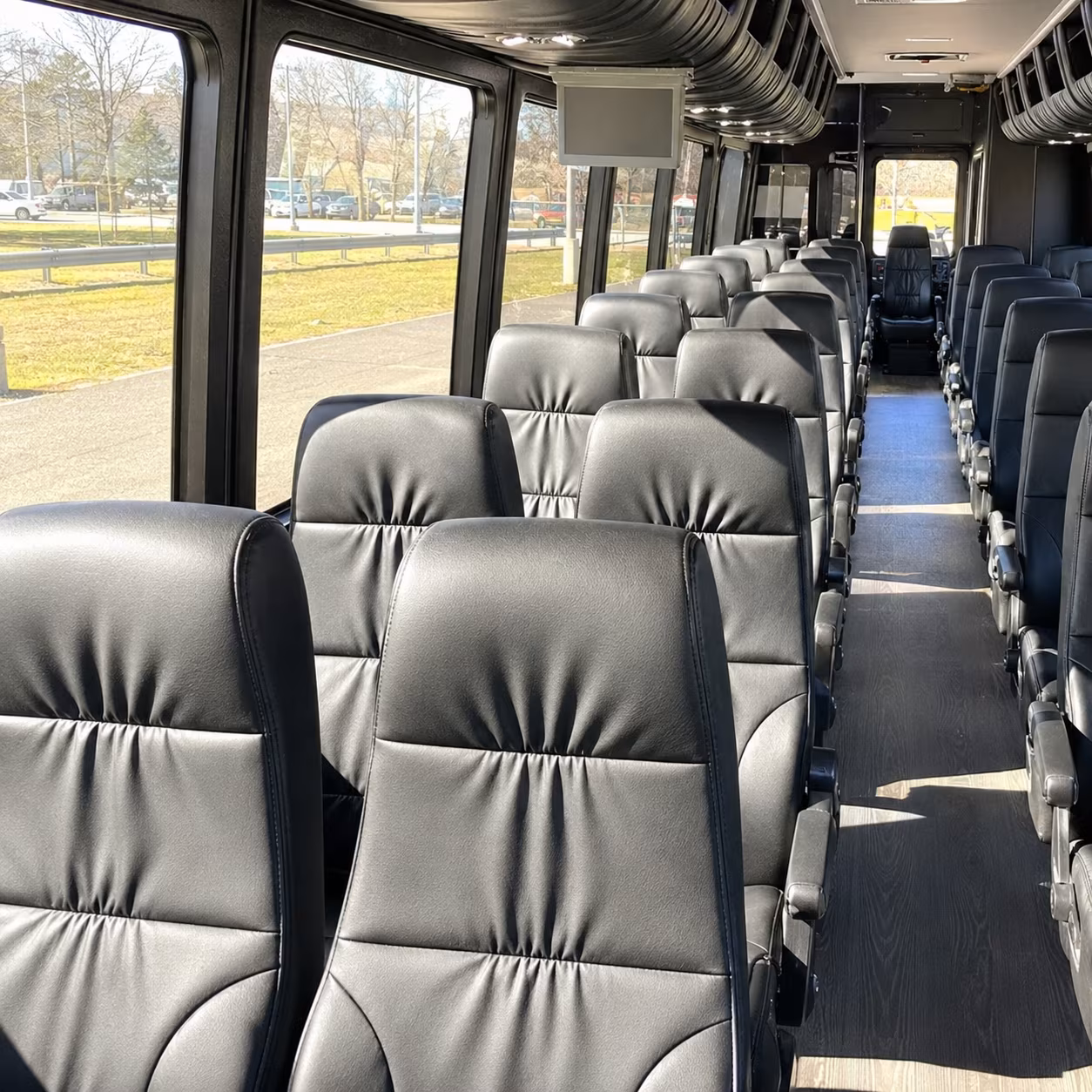 staten island 25 passenger minibus inside