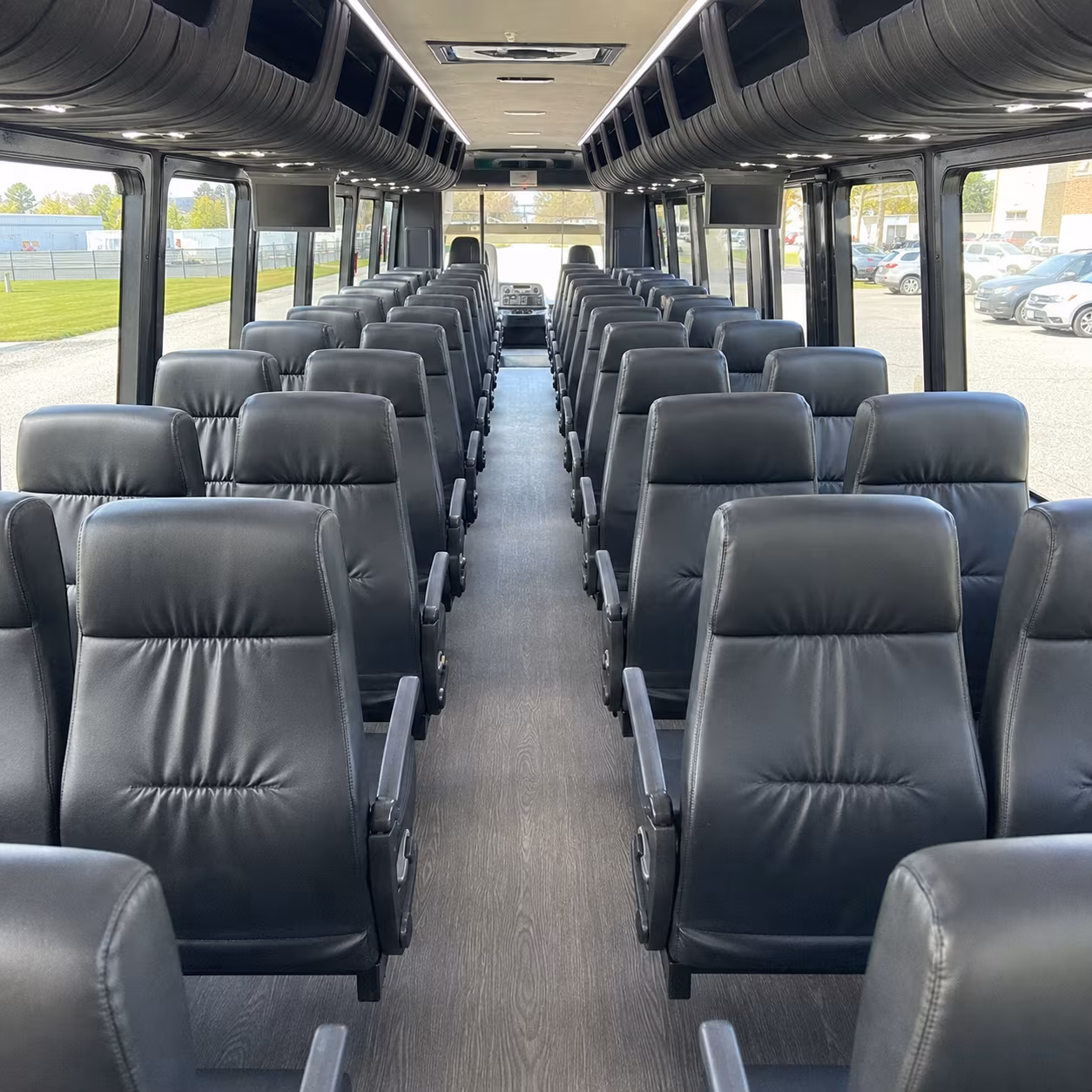 staten island 30 passenger minibus interior
