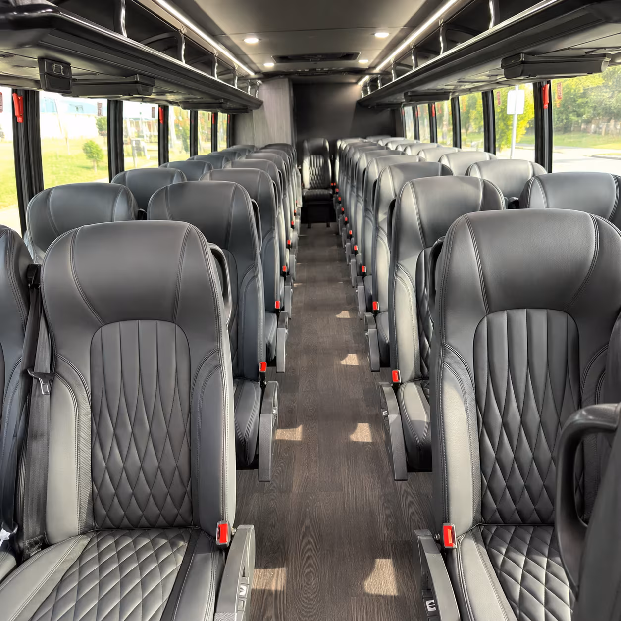 staten island 35 passenger minibus inside