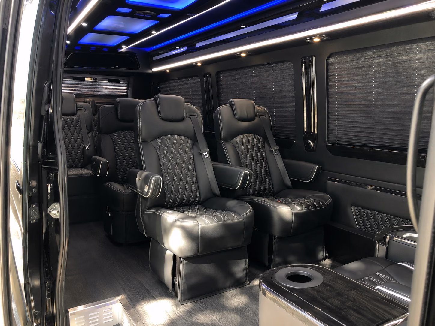 staten island sprinter van with driver interior