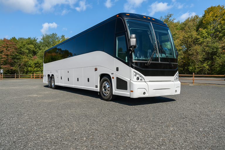 Staten Island Coach Bus Service 56 Passenger Coach Bus